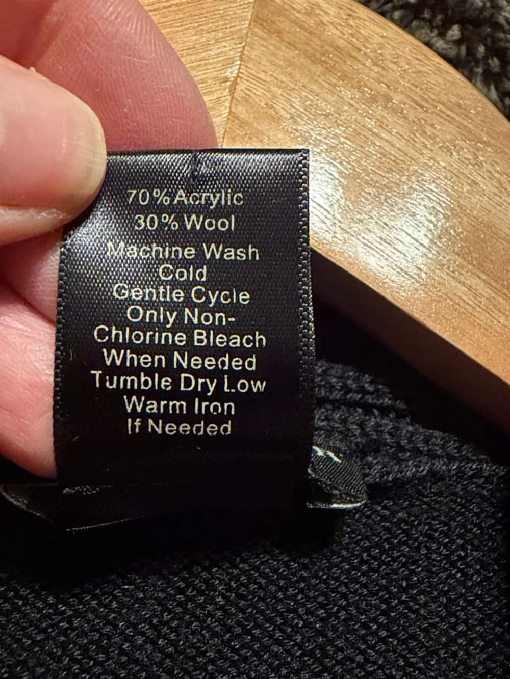 Ann Taylor Black Open-Front Longline Cardigan - Picture 7 of 7